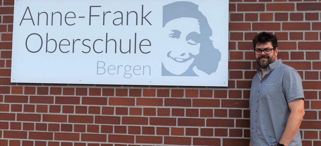 Torsten Neumann, Schulleiter der Anne-Frank Oberschule Bergen