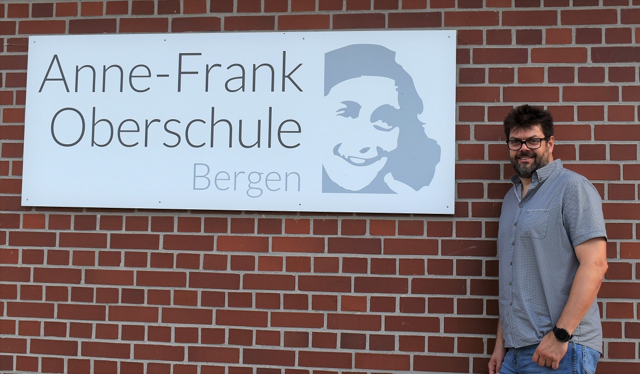 Torsten Neumann, komm. Schulleiter der Anne-Frank Oberschule Bergen